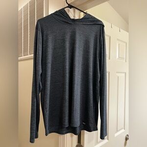 Patagonia Capilene Cool Daily Hoody. Men’s size Large in Navy Blue